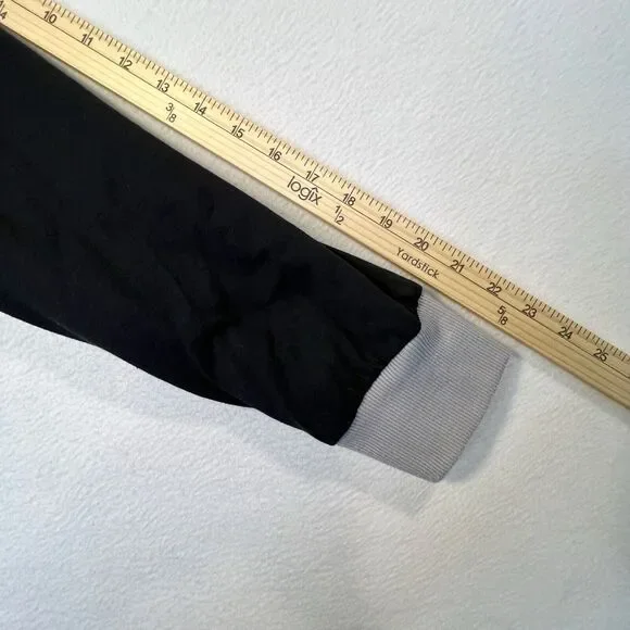 Creazioni Effeci Jacket Hoodie Black White Sherpa Lined Size Medium Winter - Picture 10 of 11